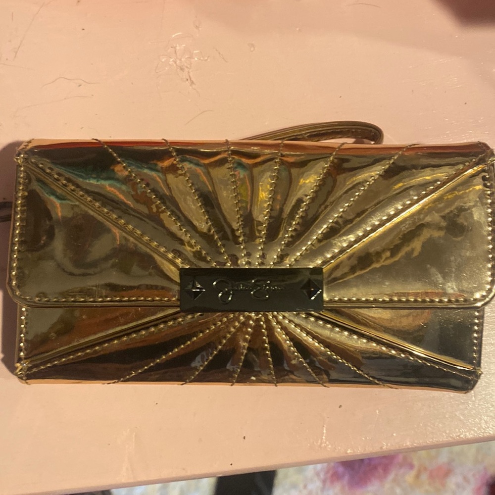 Rose gold wallet